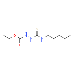 ChemSpider 2D Image | Ethyl 2-(pentylcarbamothioyl)hydrazinecarboxylate | C9H19N3O2S
