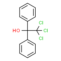 ChemSpider 2D Image | 2,2,2-Trichloro-1,1-diphenylethanol | C14H11Cl3O