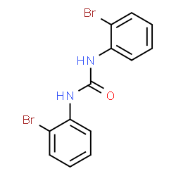 ChemSpider 2D Image | 1,3-Bis(2-bromophenyl)urea | C13H10Br2N2O