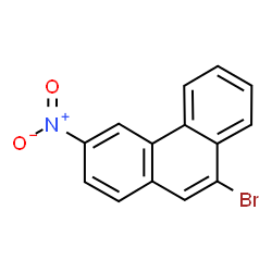 ChemSpider 2D Image | 9-Bromo-3-nitrophenanthrene | C14H8BrNO2