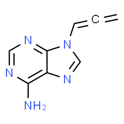 ChemSpider 2D Image | 9-Propadienyl-9H-purin-6-amine | C8H7N5