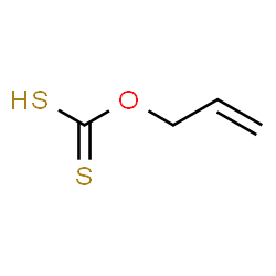 ChemSpider 2D Image | O-Allyl hydrogen carbonodithioate | C4H6OS2