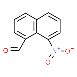 ChemSpider 2D Image | 8-Nitro-1-naphthaldehyde | C11H7NO3