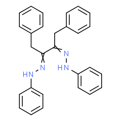 ChemSpider 2D Image | 1,1'-(1,4-Diphenyl-2,3-butanediylidene)bis(2-phenylhydrazine) | C28H26N4