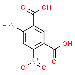 ChemSpider 2D Image | 4-Amino-6-nitroisophthalic acid | C8H6N2O6