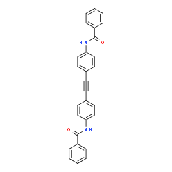 ChemSpider 2D Image | N,N'-(1,2-Ethynediyldi-4,1-phenylene)dibenzamide | C28H20N2O2
