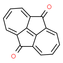 ChemSpider 2D Image | Azuleno[2,1,8-ija]azulene-5,10-dione | C16H8O2