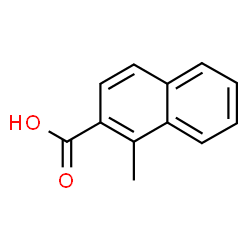 ChemSpider 2D Image | 1-Methyl-2-naphthoic acid | C12H10O2