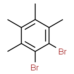 ChemSpider 2D Image | 1,2-Dibromo-3,4,5,6-tetramethylbenzene | C10H12Br2