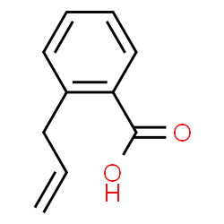 ChemSpider 2D Image | 2-Allylbenzoic acid | C10H10O2
