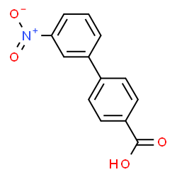 ChemSpider 2D Image | 3'-Nitro-4-biphenylcarboxylic acid | C13H9NO4