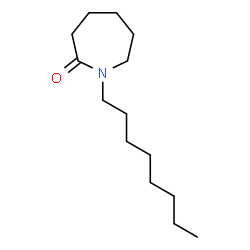 ChemSpider 2D Image | N-OCTYLCAPROLACTAM | C14H27NO
