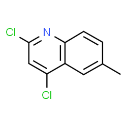 ChemSpider 2D Image | 2,4-Dichloro-6-methylquinoline | C10H7Cl2N