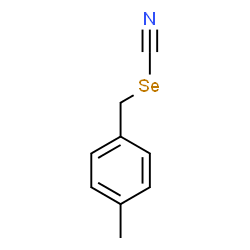 ChemSpider 2D Image | 4-Methylbenzyl selenocyanate | C9H9NSe