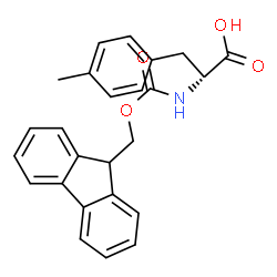 ChemSpider 2D Image | Fmoc-4-methyl-D-phenylalanine | C25H23NO4