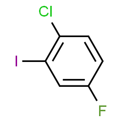 ChemSpider 2D Image | 1-Chloro-4-fluoro-2-iodobenzene | C6H3ClFI