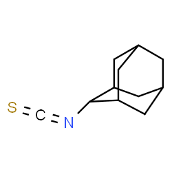 ChemSpider 2D Image | 2-Isothiocyanatoadamantane | C11H15NS