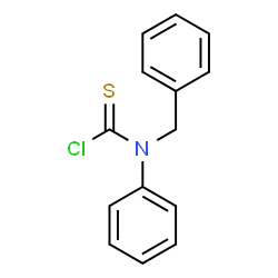ChemSpider 2D Image | Benzyl(phenyl)carbamothioic chloride | C14H12ClNS