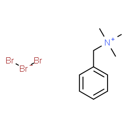 ChemSpider 2D Image | Benzyl trimethyl ammonium tribromide | C10H16Br3N