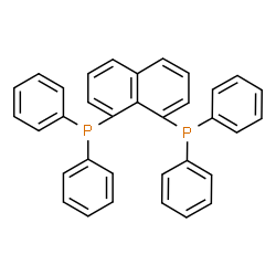 ChemSpider 2D Image | 1,8-bis(diphenylphosphino)naphthalene | C34H26P2