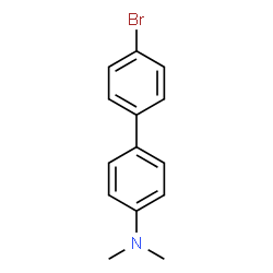 ChemSpider 2D Image | 4'-Bromo-N,N-dimethyl-4-biphenylamine | C14H14BrN
