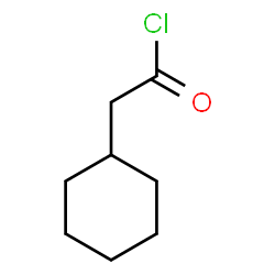 ChemSpider 2D Image | Cyclohexylacetyl chloride | C8H13ClO