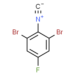 ChemSpider 2D Image | 2,6-Dibromo-4-fluorophenyl isocyanide | C7H2Br2FN