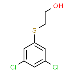 ChemSpider 2D Image | 3,5-Dichlorophenyl thioethanol | C8H8Cl2OS