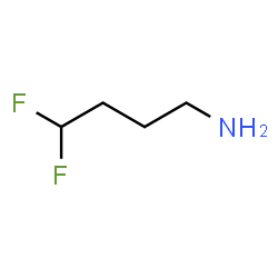 ChemSpider 2D Image | 4,4-Difluoro-1-butanamine | C4H9F2N