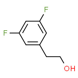 ChemSpider 2D Image | 2-(3,5-Difluorophenyl)ethanol | C8H8F2O