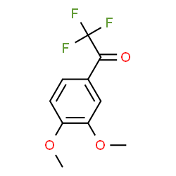 ChemSpider 2D Image | 1-(3,4-Dimethoxyphenyl)-2,2,2-trifluoroethanone | C10H9F3O3