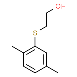 ChemSpider 2D Image | 2-[(2,5-Dimethylphenyl)sulfanyl]ethanol | C10H14OS