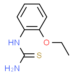 ChemSpider 2D Image | 1-(2-Ethoxyphenyl)thiourea | C9H12N2OS