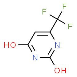 ChemSpider 2D Image | 6-(Trifluoromethyl)uracil | C5H3F3N2O2
