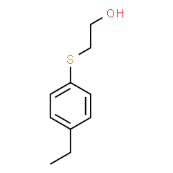 ChemSpider 2D Image | 2-[(4-Ethylphenyl)sulfanyl]ethanol | C10H14OS
