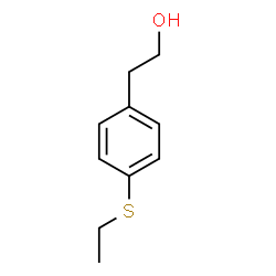 ChemSpider 2D Image | 2-[4-(Ethylsulfanyl)phenyl]ethanol | C10H14OS