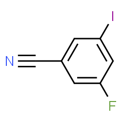 ChemSpider 2D Image | 3-Fluoro-5-iodobenzonitrile | C7H3FIN