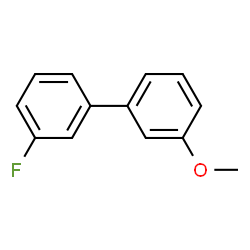 ChemSpider 2D Image | 3-Fluoro-3'-methoxybiphenyl | C13H11FO