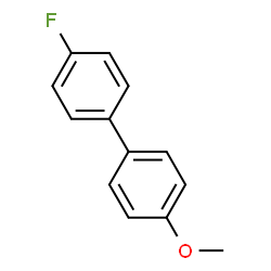 ChemSpider 2D Image | 4-Fluoro-4'-methoxybiphenyl | C13H11FO