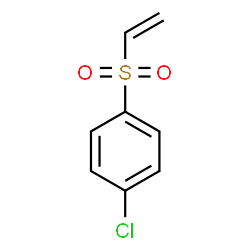 ChemSpider 2D Image | 4-Chlorophenyl vinyl sulfone | C8H7ClO2S