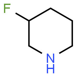 ChemSpider 2D Image | 3-Fluoropiperidine | C5H10FN