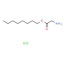 ChemSpider 2D Image | octyl glycinate hydrochloride | C10H22ClNO2