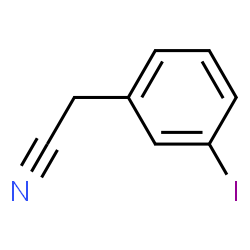 ChemSpider 2D Image | 3-Iodophenylacetonitrile | C8H6IN