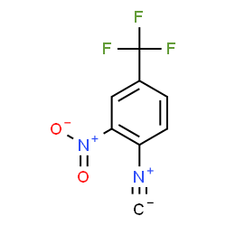 ChemSpider 2D Image | 4-Isocyano-3-nitrobenzotrifluoride | C8H3F3N2O2