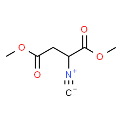 ChemSpider 2D Image | Dimethyl 2-isocyanosuccinate | C7H9NO4