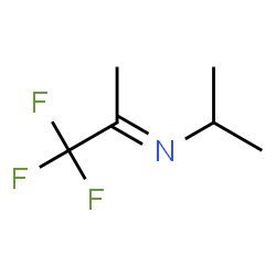ChemSpider 2D Image | (2E)-1,1,1-Trifluoro-N-isopropyl-2-propanimine | C6H10F3N