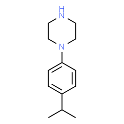 ChemSpider 2D Image | 1-(4-Isopropylphenyl)piperazine | C13H20N2