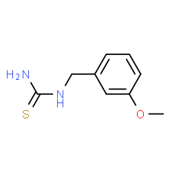 ChemSpider 2D Image | 1-(3-Methoxybenzyl)thiourea | C9H12N2OS