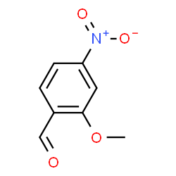 ChemSpider 2D Image | 2-Methoxy-4-nitrobenzaldehyde | C8H7NO4