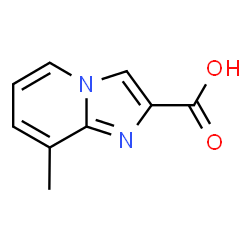 ChemSpider 2D Image | 8-Methylimidazo[1,2-a]pyridine-2-carboxylic acid | C9H8N2O2